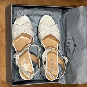 *SOLD* Prada Quarter Strap Platform Sandal *SOLD*
